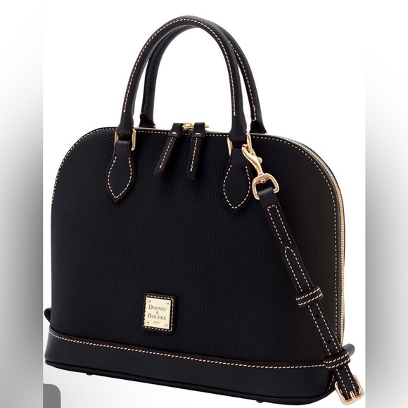 Dooney & Bourke Small Satchel with Crossbody Straps - Picture 2 of 5